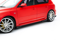 Mazda 3 MPS Mk1 2006-2008 Street Pro Sidoextensions + Splitters V.1 Maxton Design